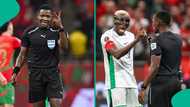 Ghanaian referee finally speaks in new video about his officiating in Nigeria's loss to Morocco