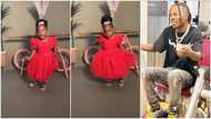Where did she learn it from? Reactions as little girl shows off hard happy feet dance to Naira Marley's song