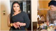 "One wears my bra, rubs cream on my back": Bobrisky reveals what his four female house helps do for him