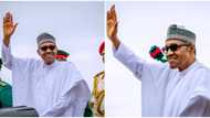 "Good Bye, Mr President": Video shows emotional moment Buhari finally vacates Aso Rock Presidential Villa