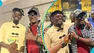 Lil Win storms airport at 11 pm, picks Francis Odega ahead of movie premiere, video trends