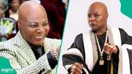 "God never bless me reach?": Charly Boy overjoyed as he welcomes great-grandchild at 75