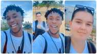 Interracial couple with Nigerian husband shares lovey-dovey moment amidst green card comments