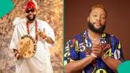 Fans react as E-Money and KCee share touching brotherly exchange online: "Best example to us all"