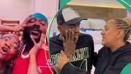 Josh2funny & wife recreates Simi and Adekunle Gold's music skit, celebs react: "She said sorry na"