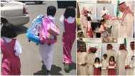 Family first: Kid who showed his 2 sisters love by carrying their bags receives honour