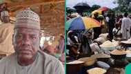 Professor at Umaru Musa Yar’adua University sells vegetables at local market, shares reasons