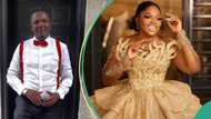 "D white will look good on u": Yomi Fabiyi teases Funke Akindele, calls her outfit wedding dress