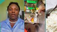 "I dey chop rice, dey chop Maggi": Man laments after girlfriend cooked 8 cups of rice with 12 cubes