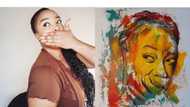Young artist unveils stunning artwork, internet users comes to pour out their appreciation