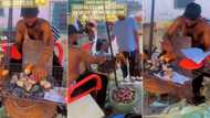 "Things go soft one day": Man breaks down as he sees mum who roasts corn by the roadside, helps her in video