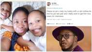 Wife goes on Twitter to beg for clothes that unemployed husband can wear, people surprise her with gifts