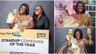 “Area to the world”: Comedian Real Warri Pikin bags 3 awards, wins plot of land, fans rejoice on social media