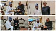 Again, Peter Obi meets highly influential former president, lists key discussion points, photos emerge