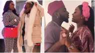"I've got the baddest chic in the world": Davido gushes over Chioma in loved-up video as they attend owambe