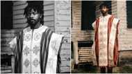 I'm too young to be this old: Singer Johnny Drille looks dapper in lovely Agbada attire as he marks birthday