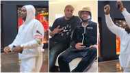 "Make dem no arrest Juju": Video as Isreal DMW finally hails Davido in London, glammed in Puma fit head to toe