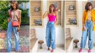 How to style mum jeans: Nigerian fashionista Derin shares 4 style tips for petite women