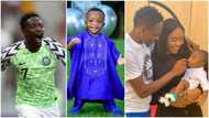 Super Eagles player Ahmed Musa celebrates his son's 1st birthday with sweet words