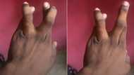 "Drop your account number if you fit do am": Rich Nigerian man starts a challenge on TikTok, displays twisted fingers