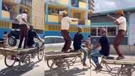 "This is fantastic": Brave young man in corporate shirt dances on top of tricycle, stunning video goes viral