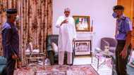 Yanzu-yanzu: Buhari ya shiga ganawar sirri da IG na yan sanda kan zanga-zangan #ENDSARS