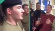 Video of oyinbo military men singing Nigerian national anthem with passion emerges, many react