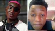 "So he get two eyes": Singer Ruger spotted before fame with no eye-patch as he freestyles to Wizkid's Soco