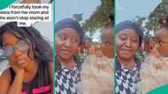 Lady who forcefully took little girl away from her mum shares her epic reaction in video