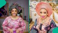 Iyabo Ojo takes beef with Lizzy Anjorin to another level, confronts with objects: “This one enter”