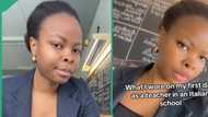 "It went well": Nigerian lady gets teaching job in Italy, shares her experience on first day of work