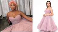 Price check: DJ Cuppy steps out for Dubai event in gorgeous pink N779k designer dress