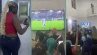 "Na only girls full here": Female students scream, jump excitedly after Nigeria made it to AFCON finals