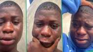 "I thought you said forever?" Young man cries bitterly after his girl broke his heart into pieces