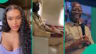South African adult creator breaks silence on viral private jet video with Oshiomhole