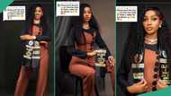 Lady graduates from polytechnic, celebrates her achievement in a memorable way