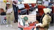 Corps member donates digital library to NYSC during service, photos of project amazes Nigerians