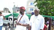 Philanthropist Prince Kazeem Eletu Odibo gifts mother a magnificent house in grand style