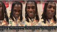 African Giant turn princess: Burna Boy shaves off beards, flaunts new look in video