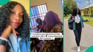 Gen Z lecturer begins PhD journey, shows off herself on first day in class, people praise her