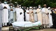 Bidiyo da hotuna: An yi jana'iza tare da birne Isma'ila Funtua a Abuja