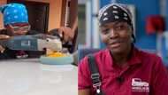 19-year-old who makes money by detailing and spraying cars speaks about her work in video