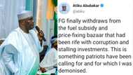 Go and sit down - Nigerians drag Atiku over comment on fuel subsidy, price-fixing removal