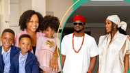 “Where dem go stay?” Anita Okoye returns to Nigeria with kids after many years, documents trip, fans react