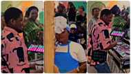 "When he sabi him work": Young DJ thrills crowd with great compilation of music in video
