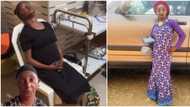 "Na stomach con dey big": Aunty Ramota still hospitalized after taking pills to enhance curves, video trends