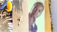 Nigerian secondary school leaver builds 'aeroplane' and flies it; video sends social media into frenzy