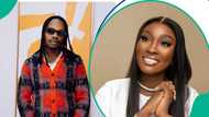Naira Marley celebrates with KWAM 1’s daughter as she wins APC primaries for Surulere Constituency