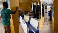 Kind man repaints hospital with his money, wants to give it a facelift, photos of its new look wow many