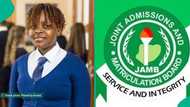 2025 UTME score of retired teacher's daughter makes waves online, people react